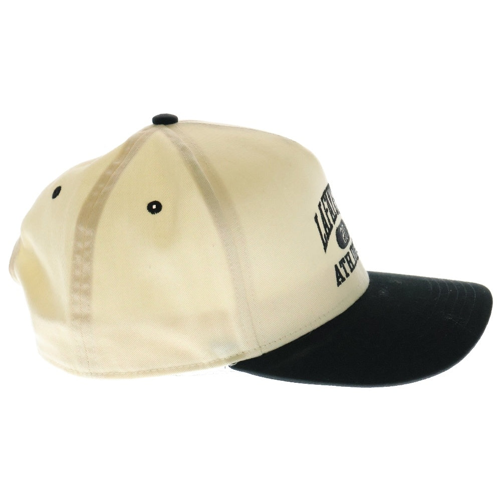 Lafayette(ラファイエット) ATHLETICS 2TONE SNAPBACK CAP 2トーンロゴスナップバックキャップ LS231403 ブラック/ベージュ