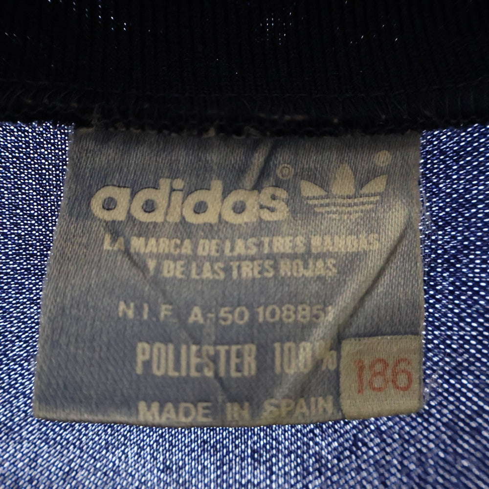 adidas(アディダス) 70~80s VINTAGE TRACK JACKET ヴィンテージ スペイン製 トラックジャケット ネイビー