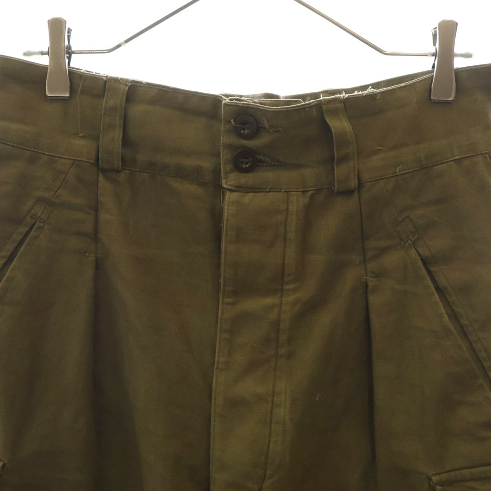 VINTAGE(ヴィンテージ) 50s M47 フランス軍 ヴィンテージ カーゴパンツ カーキ