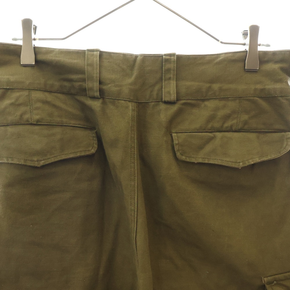 VINTAGE(ヴィンテージ) 50s M47 フランス軍 ヴィンテージ カーゴパンツ カーキ