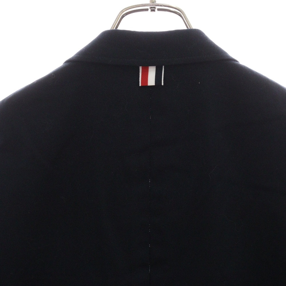 THOM BROWNE(トムブラウン) 24SS グログランアームバンド アンコントラクテッドテーラードジャケット MJU527A-03788415 ネイビー