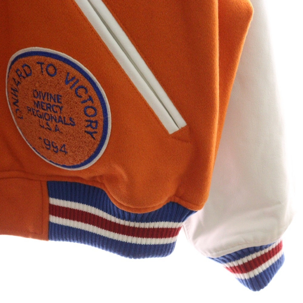 SUPREME(シュプリーム) 23AW Tiger Varsity Jacket タイガーバーシティージャケット スタジャン オレンジ