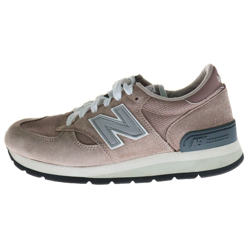New Balance(ニューバランス) ×KITH M990KT1 990V1 Dusty Rose キス ダスティローズ ローカットスニーカー ピンク/グレー US8/26.0cm