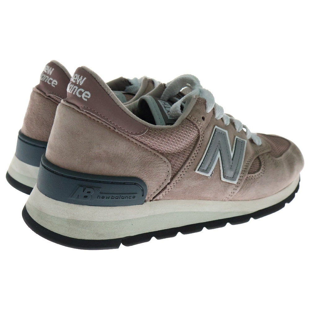 New Balance(ニューバランス) ×KITH M990KT1 990V1 Dusty Rose キス ダスティローズ ローカットスニーカー ピンク/グレー US8/26.0cm