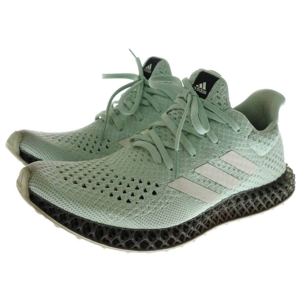 adidas(アディダス) 4D FUTURECRAFT 4D GX6603 フューチャークラフト ローカットスニーカー グリーン US8.5/26.5cm