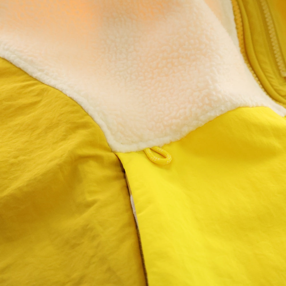 KITH(キス) 24SS×Columbia Sherpa Vest コロンビア シェルパフリースベスト イエロー/ベージュ