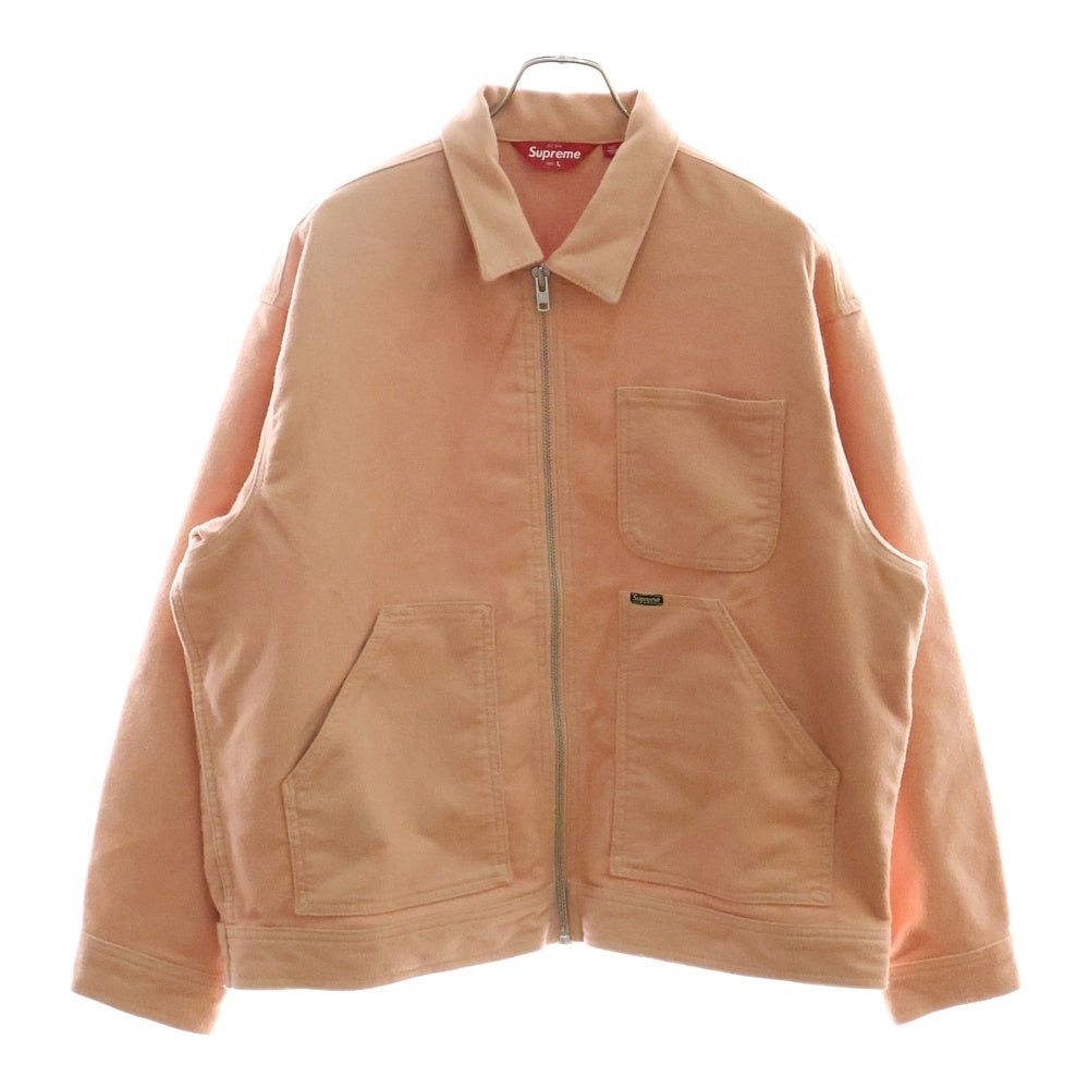 SUPREME(シュプリーム) 23AW Moleskin Work Jacket モールスキン ワークジャケット ピンク