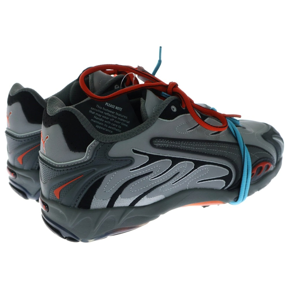PUMA(プーマ) ×A$AP ROCKY INHALE REFLE エイサップ・ロッキー インへイル リフレ ローカットスニーカー 405383-01 グレー/シルバー US9/27.0cm