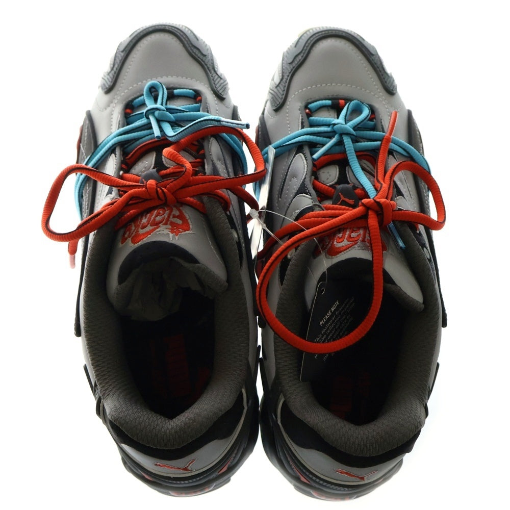 PUMA(プーマ) ×A$AP ROCKY INHALE REFLE エイサップ・ロッキー インへイル リフレ ローカットスニーカー 405383-01 グレー/シルバー US9/27.0cm