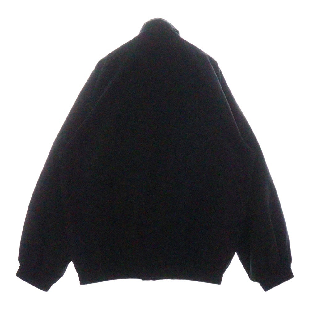 BALENCIAGA(バレンシアガ) 23SS Track Suit Jacket 746473 TM017 ミニマルトラックスーツ ジャケット XXS ブラック