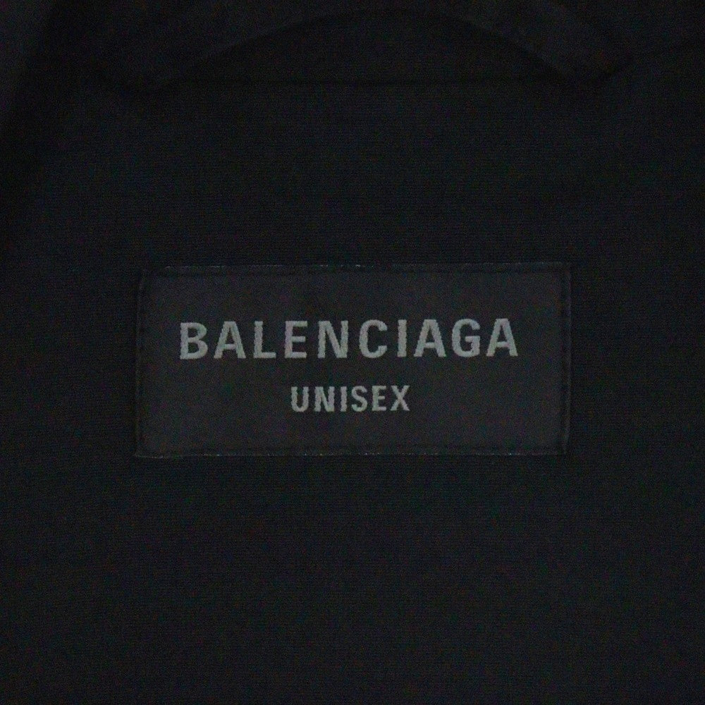 BALENCIAGA(バレンシアガ) 23SS Track Suit Jacket 746473 TM017 ミニマルトラックスーツ ジャケット XXS ブラック