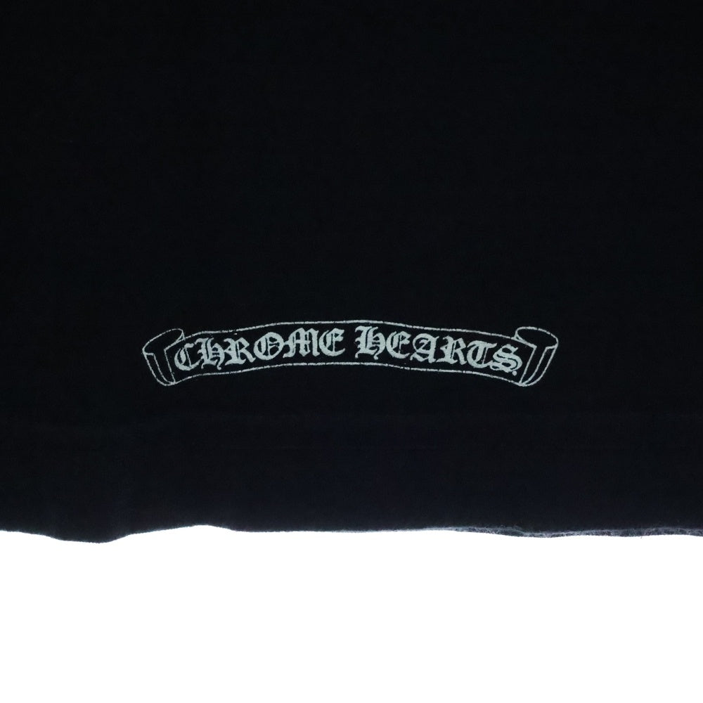 CHROME HEARTS(クロムハーツ) Who The Fuck Is Jesse Jo T-Shirt ジェシージョースターク フロントプリント 半袖Tシャツ カットソー ブラック