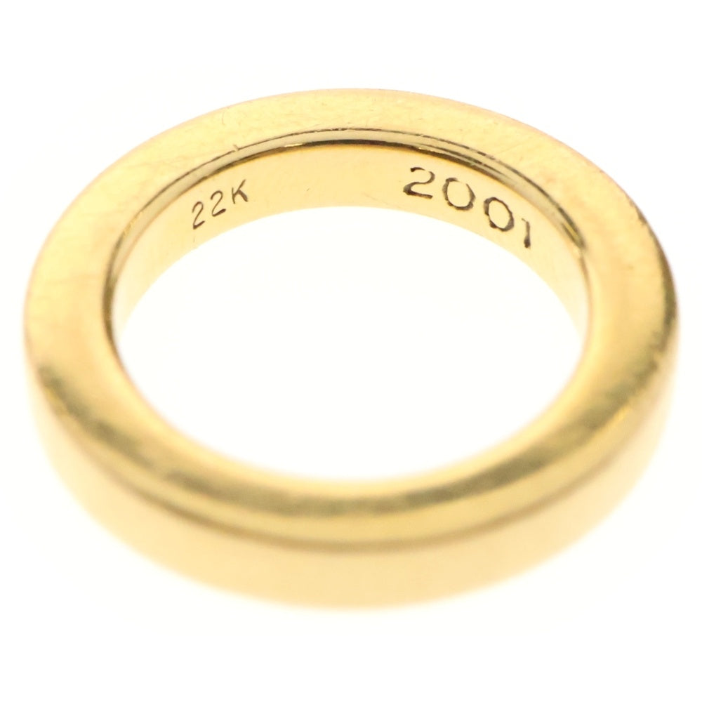 CHROME HEARTS(クロムハーツ) 22K 3mm SPACER PLN 3mmスペーサープレーン ゴールドリング