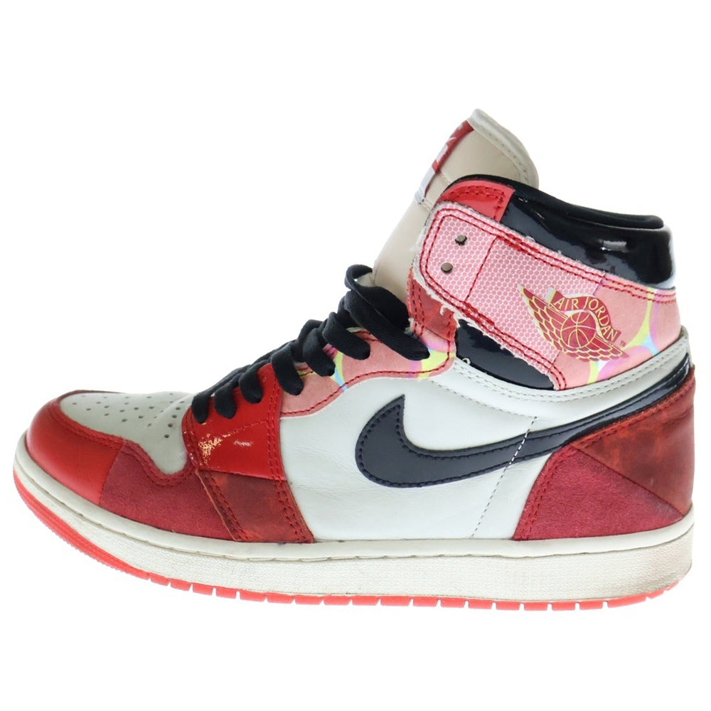 NIKE(ナイキ) AIR JORDAN 1 RETRO HIGH OG DV1748-601 エアジョーダン1 レトロハイ オリジンストーリー ハイカットスニーカー レッド/ホワイト US9/27.0cm