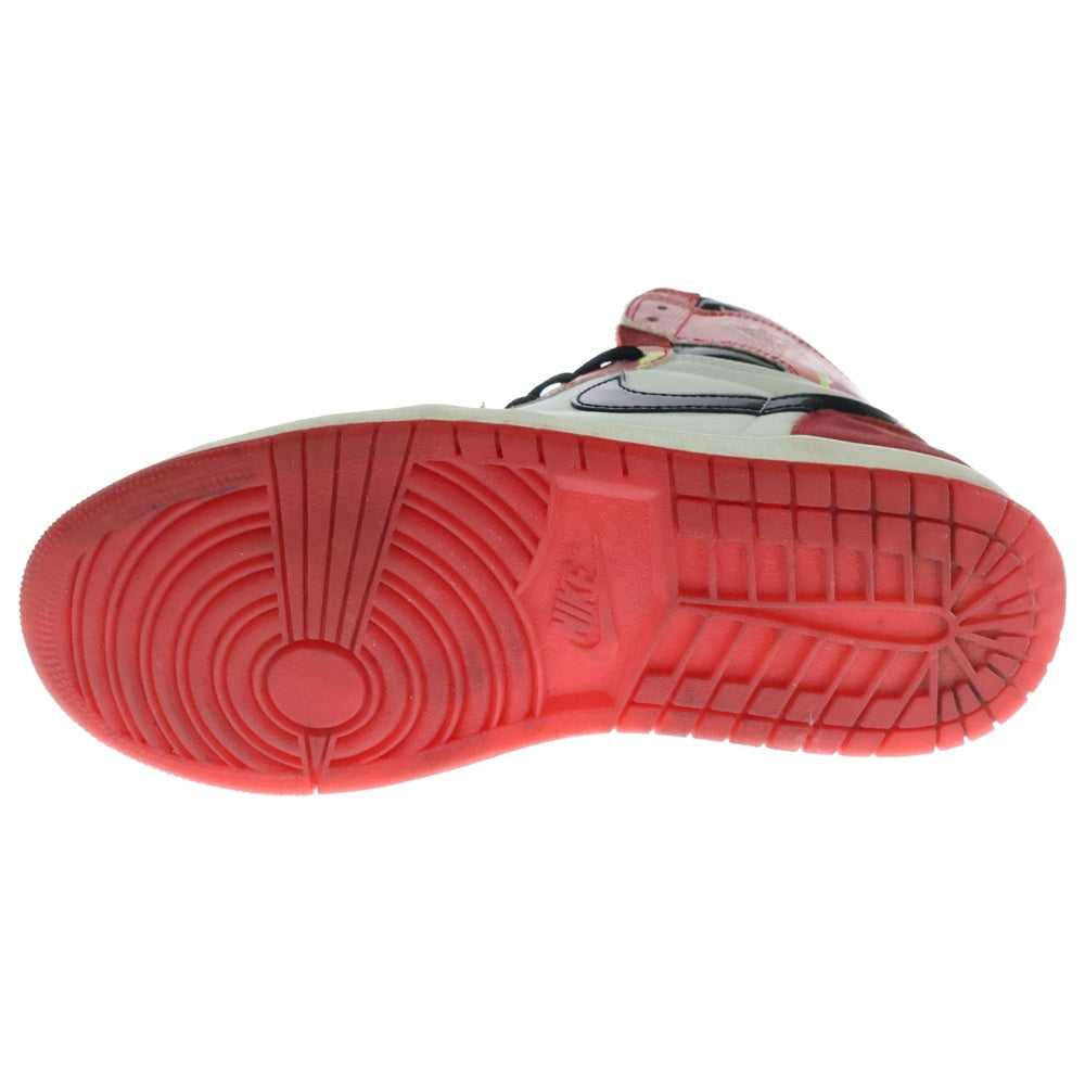 NIKE(ナイキ) AIR JORDAN 1 RETRO HIGH OG DV1748-601 エアジョーダン1 レトロハイ オリジンストーリー ハイカットスニーカー レッド/ホワイト US9/27.0cm