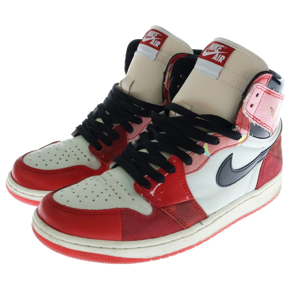 NIKE(ナイキ) AIR JORDAN 1 RETRO HIGH OG DV1748-601 エアジョーダン1 レトロハイ オリジンストーリー ハイカットスニーカー レッド/ホワイト US9/27.0cm