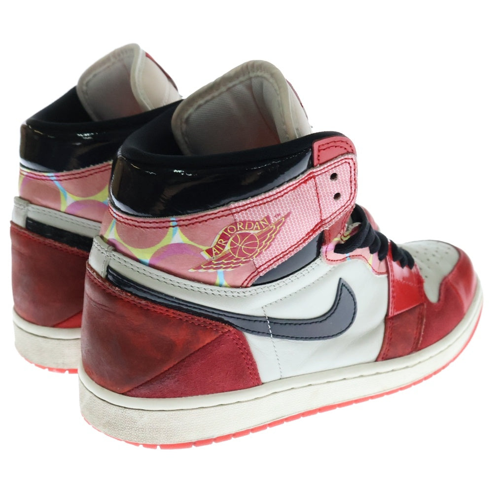 NIKE(ナイキ) AIR JORDAN 1 RETRO HIGH OG DV1748-601 エアジョーダン1 レトロハイ オリジンストーリー ハイカットスニーカー レッド/ホワイト US9/27.0cm