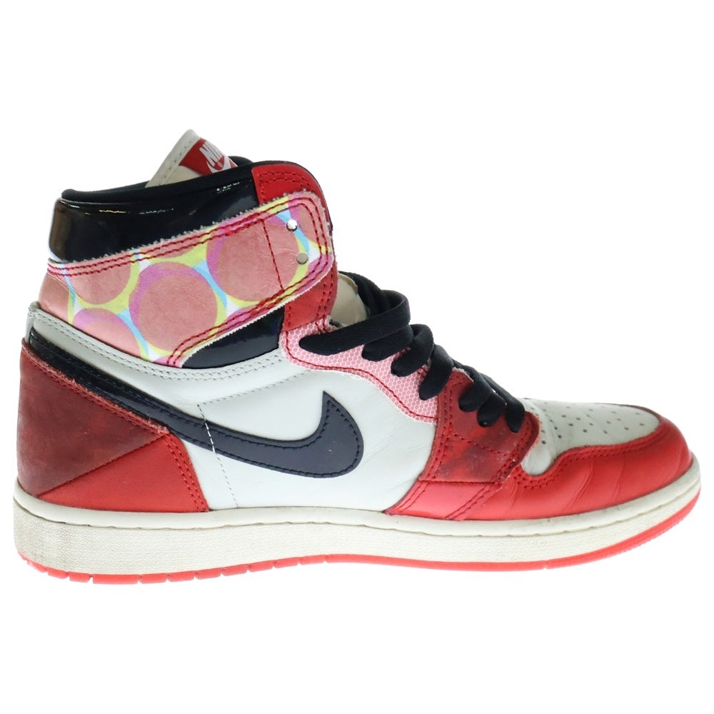 NIKE(ナイキ) AIR JORDAN 1 RETRO HIGH OG DV1748-601 エアジョーダン1 レトロハイ オリジンストーリー ハイカットスニーカー レッド/ホワイト US9/27.0cm