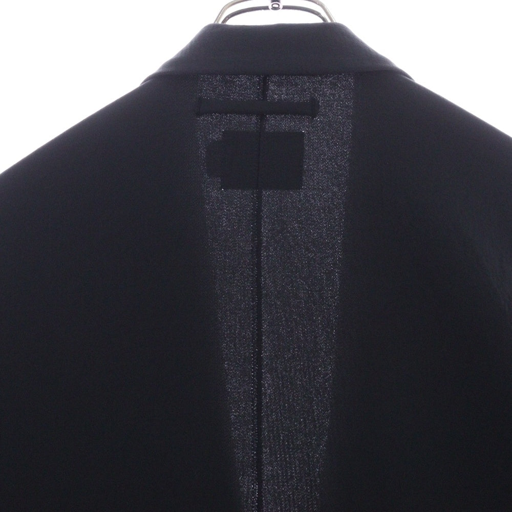 UNITED ARROWS(ユナイテッドアローズ) 24SS by DAISUKE OBANA ESSENS/I D/S JACKET オバナダイスケ ボタンレス テーラードジャケット ブラック 5522-299-0310