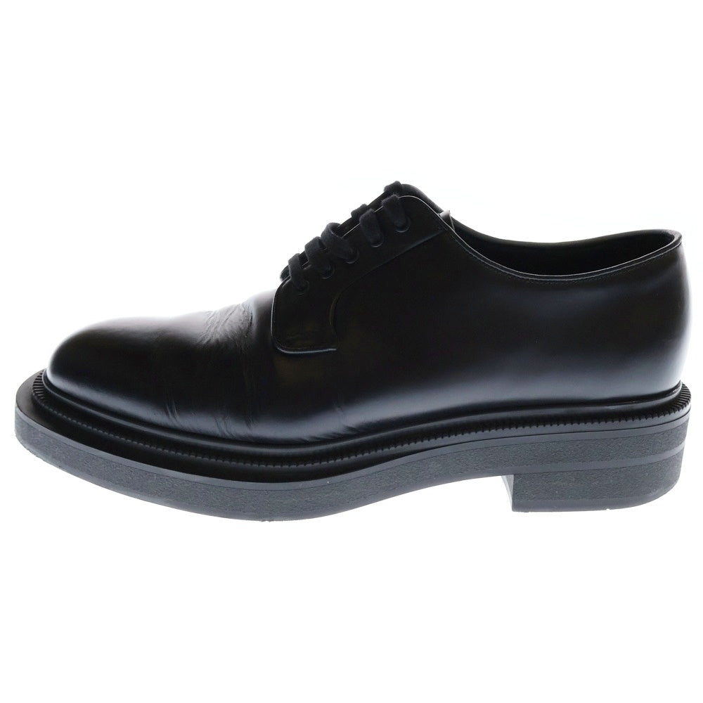 PRADA(プラダ) ブラッシュドレザー ローカット ダービーシューズ ブラック 2EE404