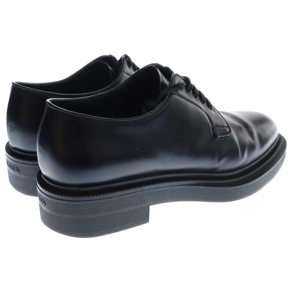 PRADA(プラダ) ブラッシュドレザー ローカット ダービーシューズ ブラック 2EE404