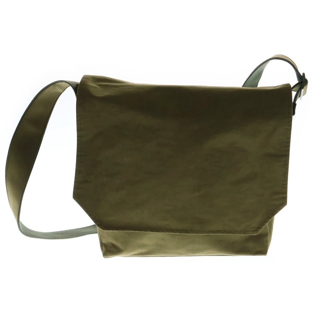 Hender Scheme(エンダースキーマ) Flap Shoulder Small フラップ ショルダーバッグ オリーブ