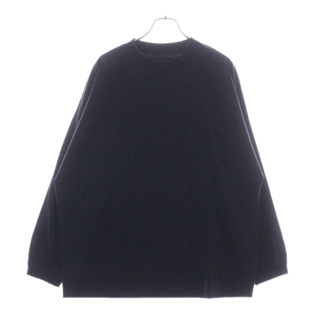 UNITED ARROWS & SONS(ユナイテッドアローズ アンド サンズ) by DAISUKE OBANA TFT D/SL CREW オバナダイスケ クルーネック ロングスリーブカットソー ブラック 5512-299-0569