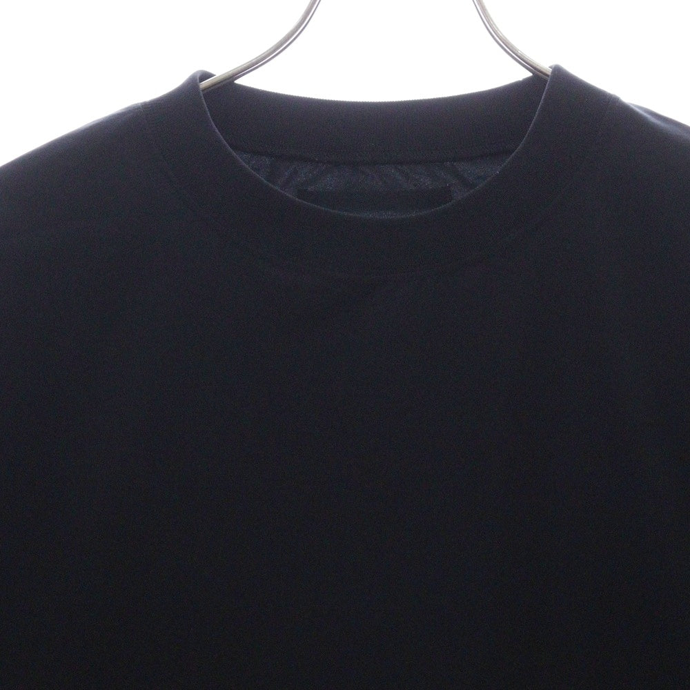 UNITED ARROWS & SONS(ユナイテッドアローズ アンド サンズ) by DAISUKE OBANA TFT D/SL CREW オバナダイスケ クルーネック ロングスリーブカットソー ブラック 5512-299-0569