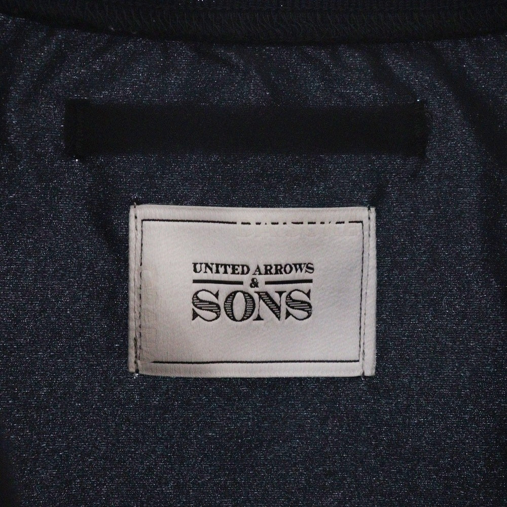 UNITED ARROWS & SONS(ユナイテッドアローズ アンド サンズ) by DAISUKE OBANA TFT D/SL CREW オバナダイスケ クルーネック ロングスリーブカットソー ブラック 5512-299-0569