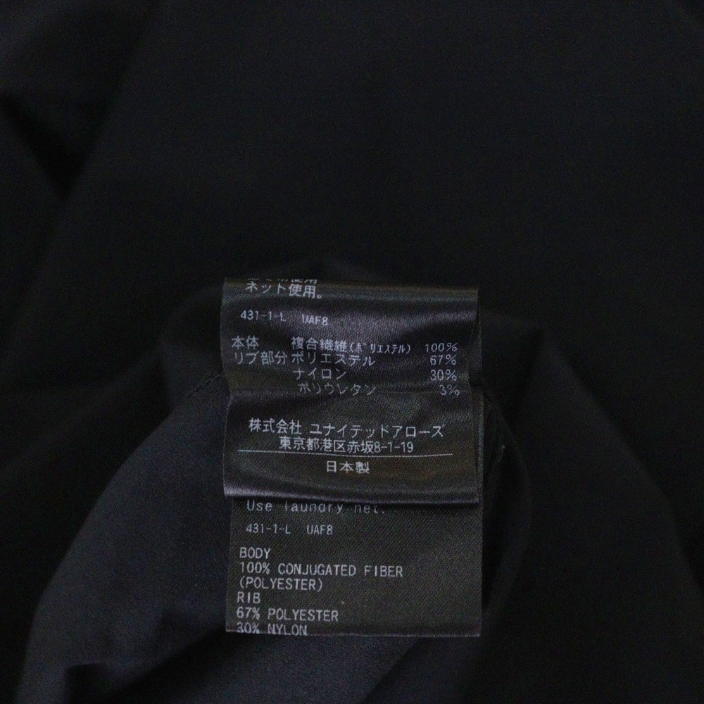 UNITED ARROWS & SONS(ユナイテッドアローズ アンド サンズ) by DAISUKE OBANA TFT D/SL CREW オバナダイスケ クルーネック ロングスリーブカットソー ブラック 5512-299-0569