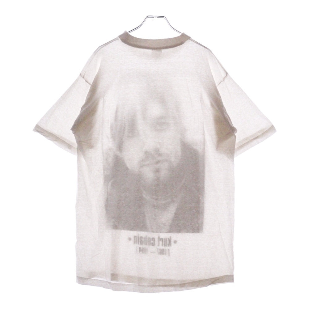 VINTAGE(ヴィンテージ) 90s NIRVANA KURT COBAIN MEMORIAL ニルヴァーナ カートコバーン メモリアル 追悼 Tシャツ 半袖カットソー ホワイト