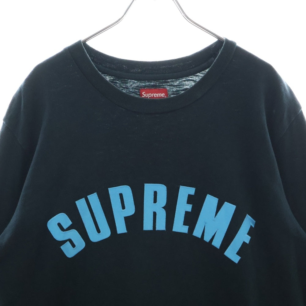SUPREME(シュプリーム) 16SS ARC LOGO アーチロゴ 長袖Tシャツ ロングスリーブカットソー ネイビー