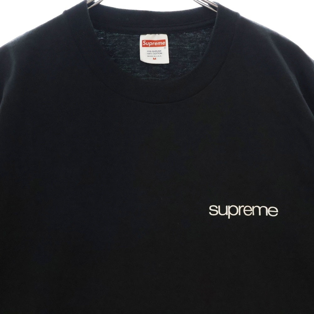 SUPREME(シュプリーム) 23AW Nyc Tee エヌワイシープリント半袖Tシャツ カットソー ブラック