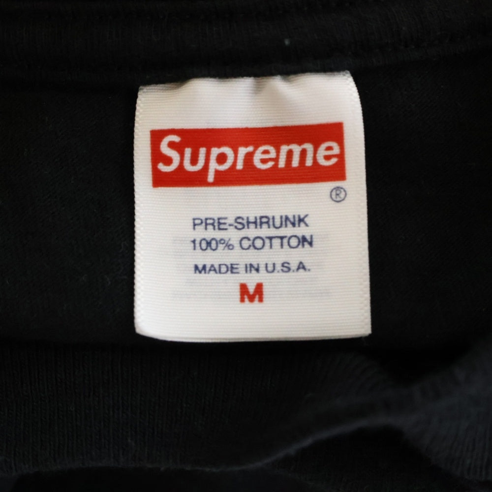SUPREME(シュプリーム) 23AW Nyc Tee エヌワイシープリント半袖Tシャツ カットソー ブラック