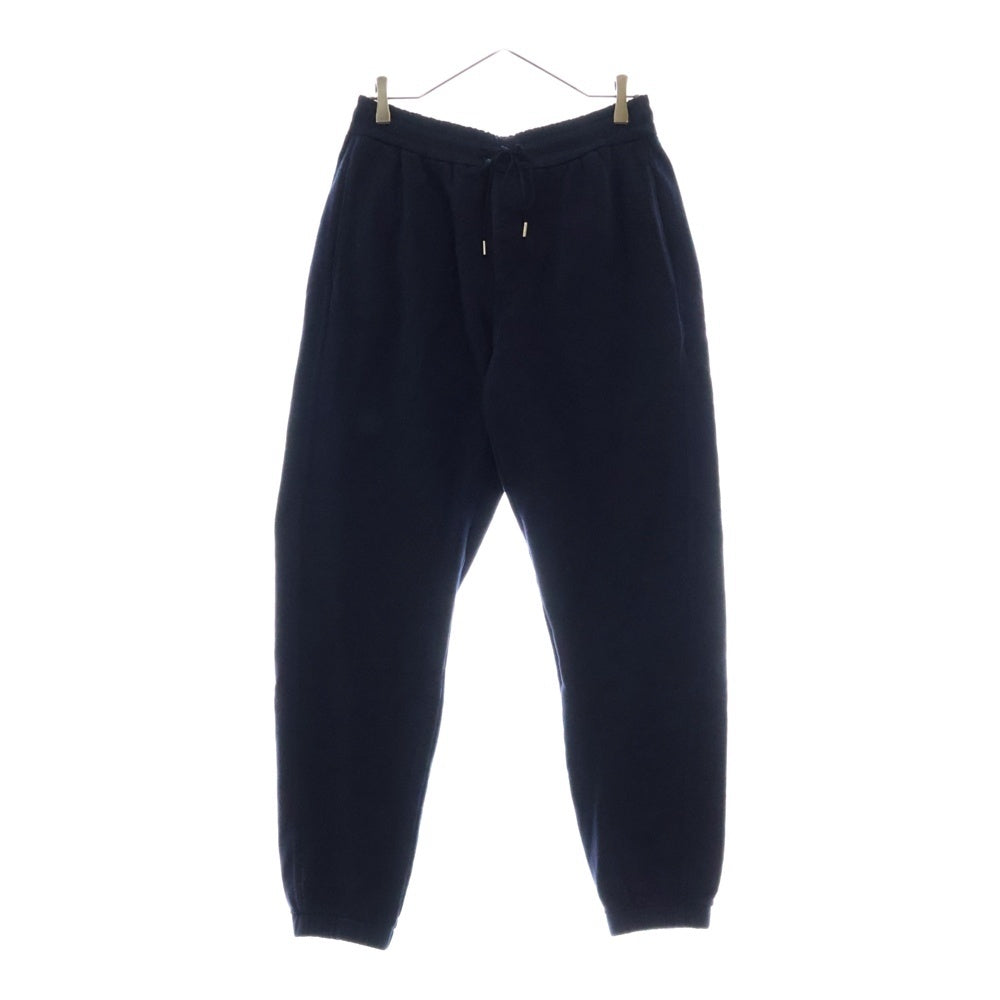 SAINT LAURENT PARIS(サンローランパリ) 24SS Joggers Marine エンブロイダリーロゴスウェットジョガーパンツ 778059 Y36SW ネイビー