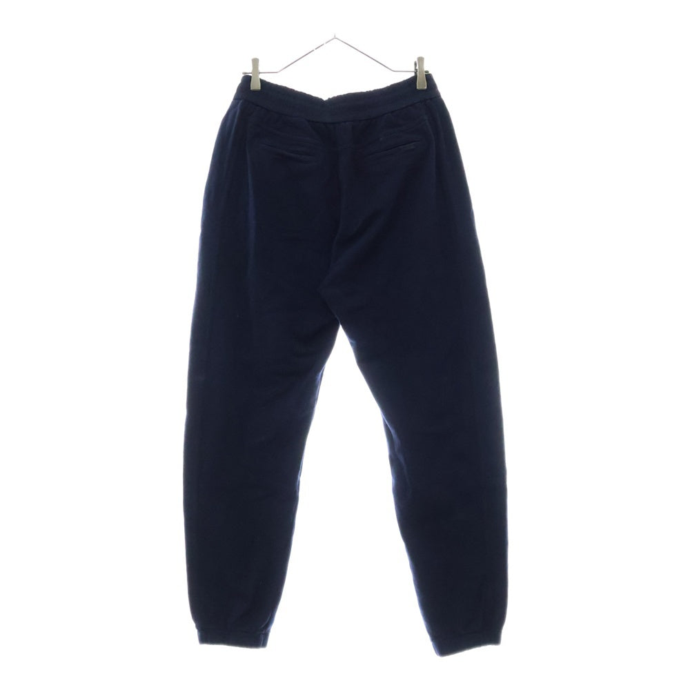 SAINT LAURENT PARIS(サンローランパリ) 24SS Joggers Marine エンブロイダリーロゴスウェットジョガーパンツ 778059 Y36SW ネイビー