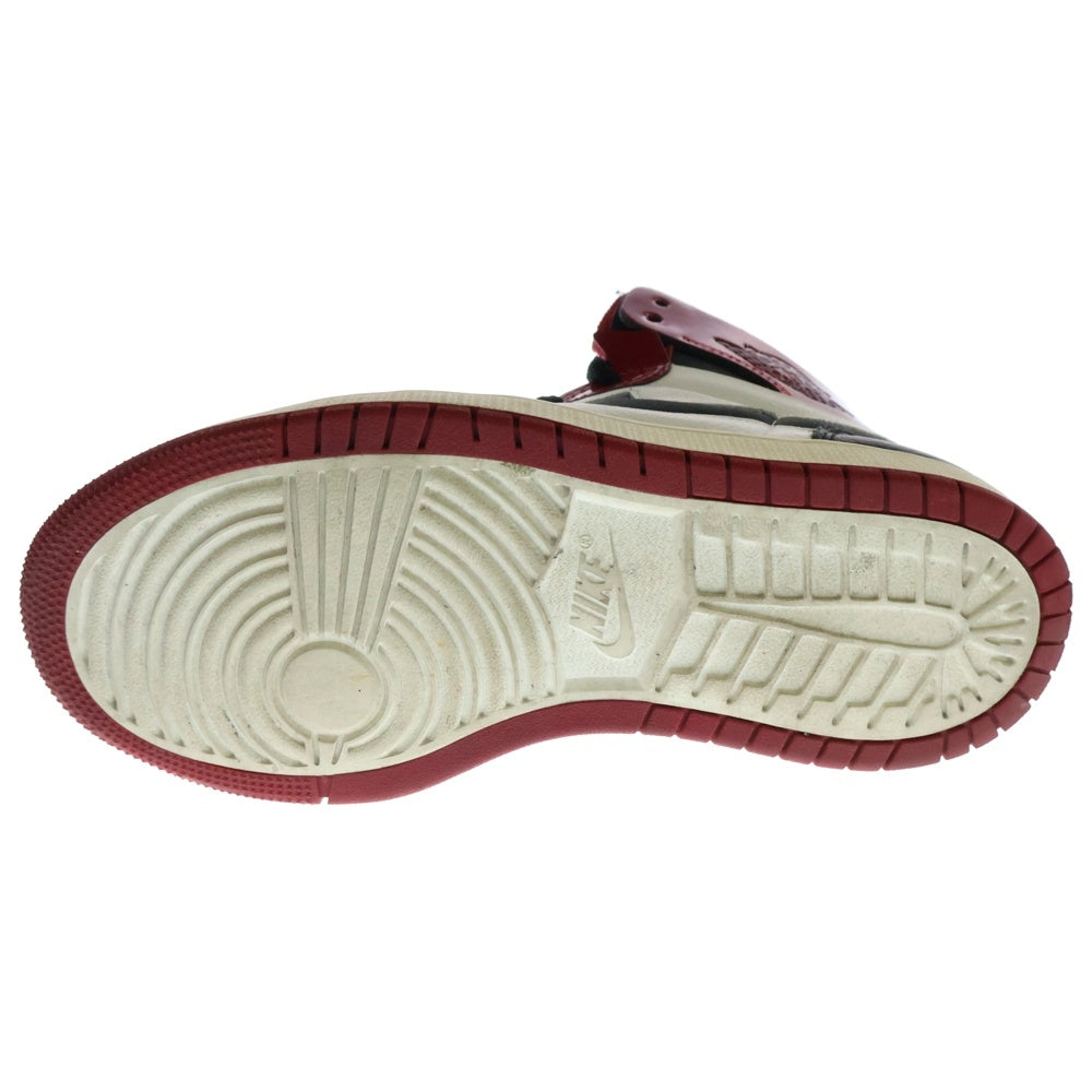 NIKE(ナイキ) AIR JORDAN1 ZOOM AIR CMFT CT0979-610 エアジョーダン1 ハイ ズーム コンフォート スニーカー ハイカット US7/24.0cm レッド/ホワイト/ブラック レディース