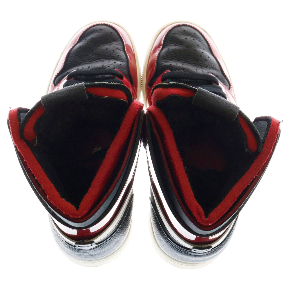 NIKE(ナイキ) AIR JORDAN1 ZOOM AIR CMFT CT0979-610 エアジョーダン1 ハイ ズーム コンフォート スニーカー ハイカット US7/24.0cm レッド/ホワイト/ブラック レディース