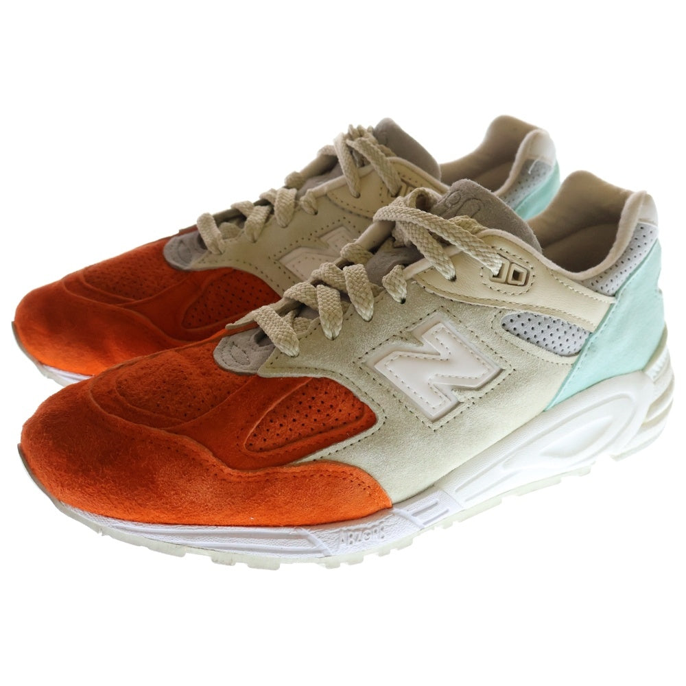 New Balance(ニューバランス) ×KITH 990V2 Cyclades M990KC2 キス キクラデス ローカットスニーカー ベージュ/オレンジ/ブルー US8.5/26.5cm