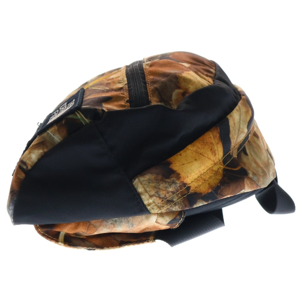 SUPREME(シュプリーム) 16AW ×THE NORTH FACE Roo II Lumbar Pack Leaves ザ ノースフェイス ルゥー2ランバーパック 枯葉柄 ウエストバッグ ボディバッグ ブラウン NF00ASUA