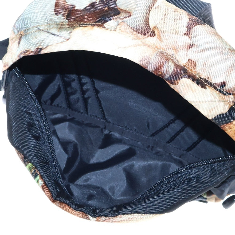SUPREME(シュプリーム) 16AW ×THE NORTH FACE Roo II Lumbar Pack Leaves ザ ノースフェイス ルゥー2ランバーパック 枯葉柄 ウエストバッグ ボディバッグ ブラウン NF00ASUA