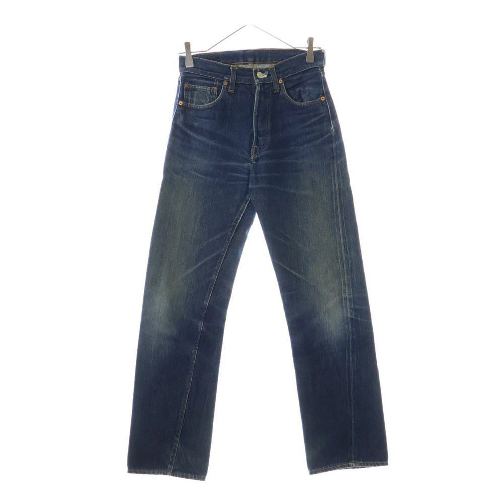 Levi's(リーバイス) 70s VINTAGE 501 66前期 スモールe ボタン裏刻印6 平行ステッチ ボタンフライ3つ