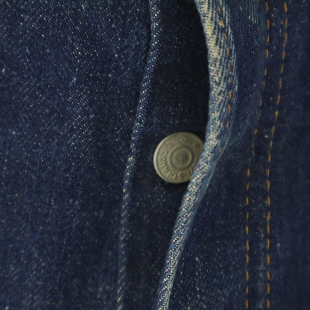 Levi's(リーバイス) 70s VINTAGE 501 66前期 スモールe ボタン裏刻印6 平行ステッチ ボタンフライ3つ