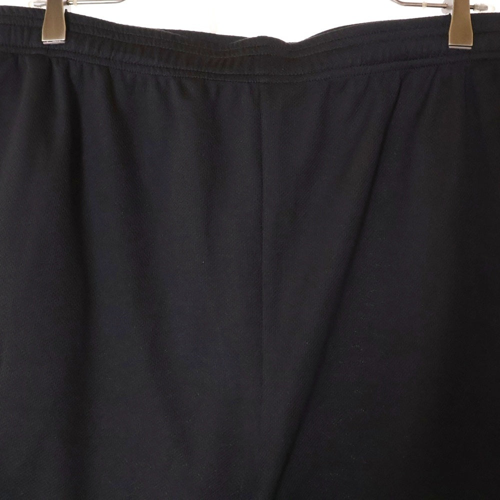 CHROME HEARTS(クロムハーツ) TRACK PANTS サイドクロスボールレザー切替トラックパンツ ブラック