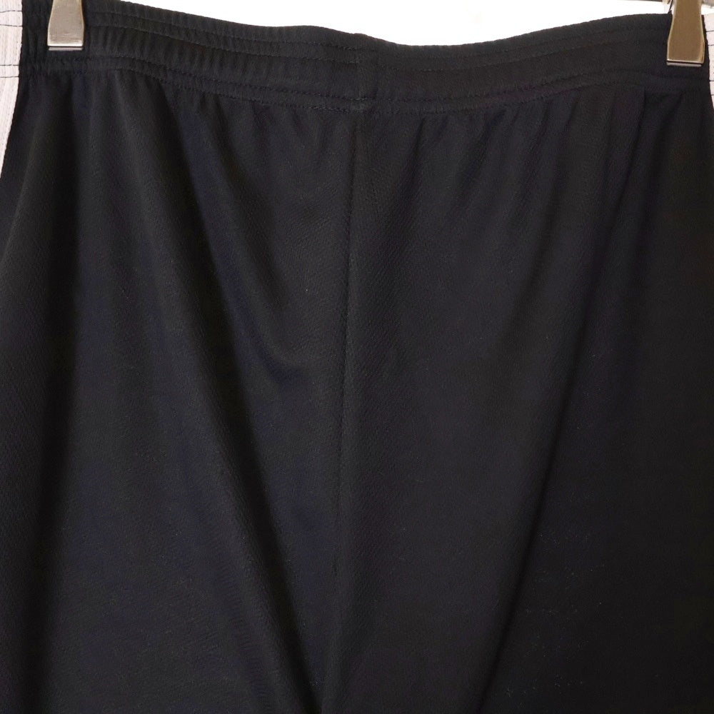 CHROME HEARTS(クロムハーツ) TRACK PANTS サイドクロスボールレザー切替トラックパンツ ブラック