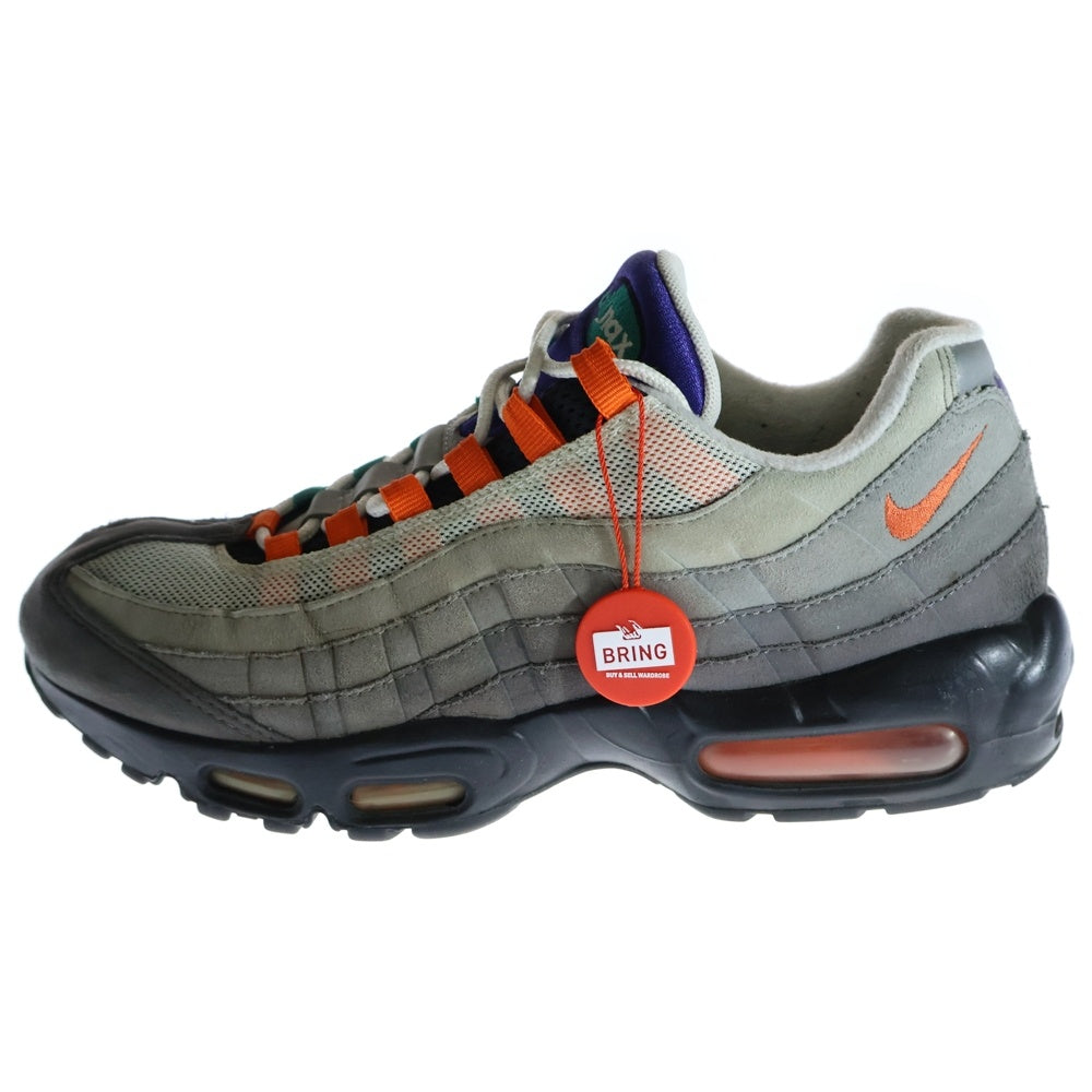 NIKE(ナイキ) 【観賞用 15年製】AIR MAX 95 OG QS GREEDY 810374-078 エアマックス 95 グリーディ ローカットスニーカー シューズ グレー/ブラック US9.5/27.5cm