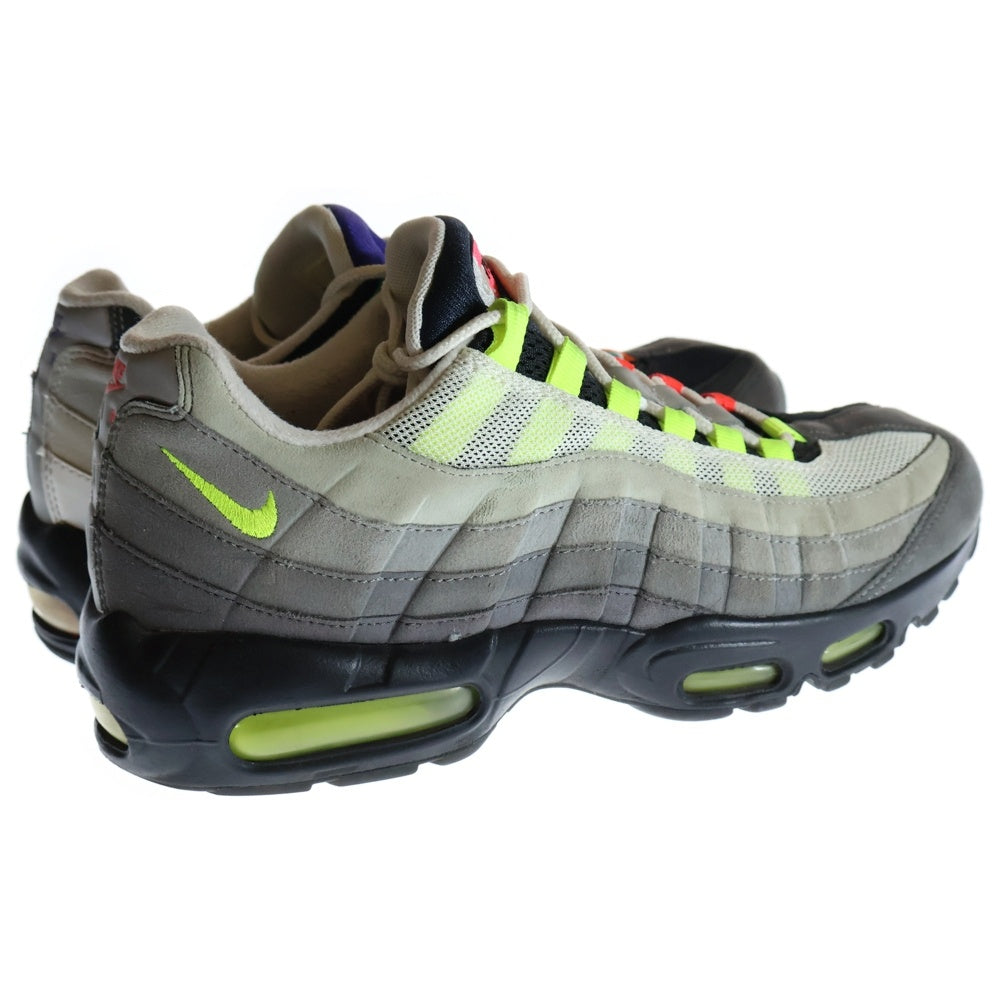 NIKE(ナイキ) 【観賞用 15年製】AIR MAX 95 OG QS GREEDY 810374-078 エアマックス 95 グリーディ ローカットスニーカー シューズ グレー/ブラック US9.5/27.5cm