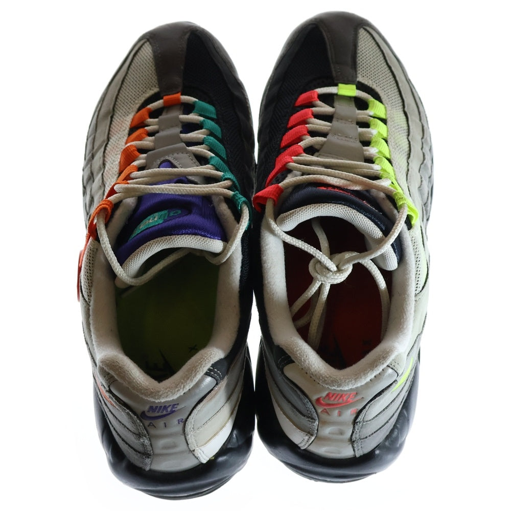 NIKE(ナイキ) 【観賞用 15年製】AIR MAX 95 OG QS GREEDY 810374-078 エアマックス 95 グリーディ ローカットスニーカー シューズ グレー/ブラック US9.5/27.5cm