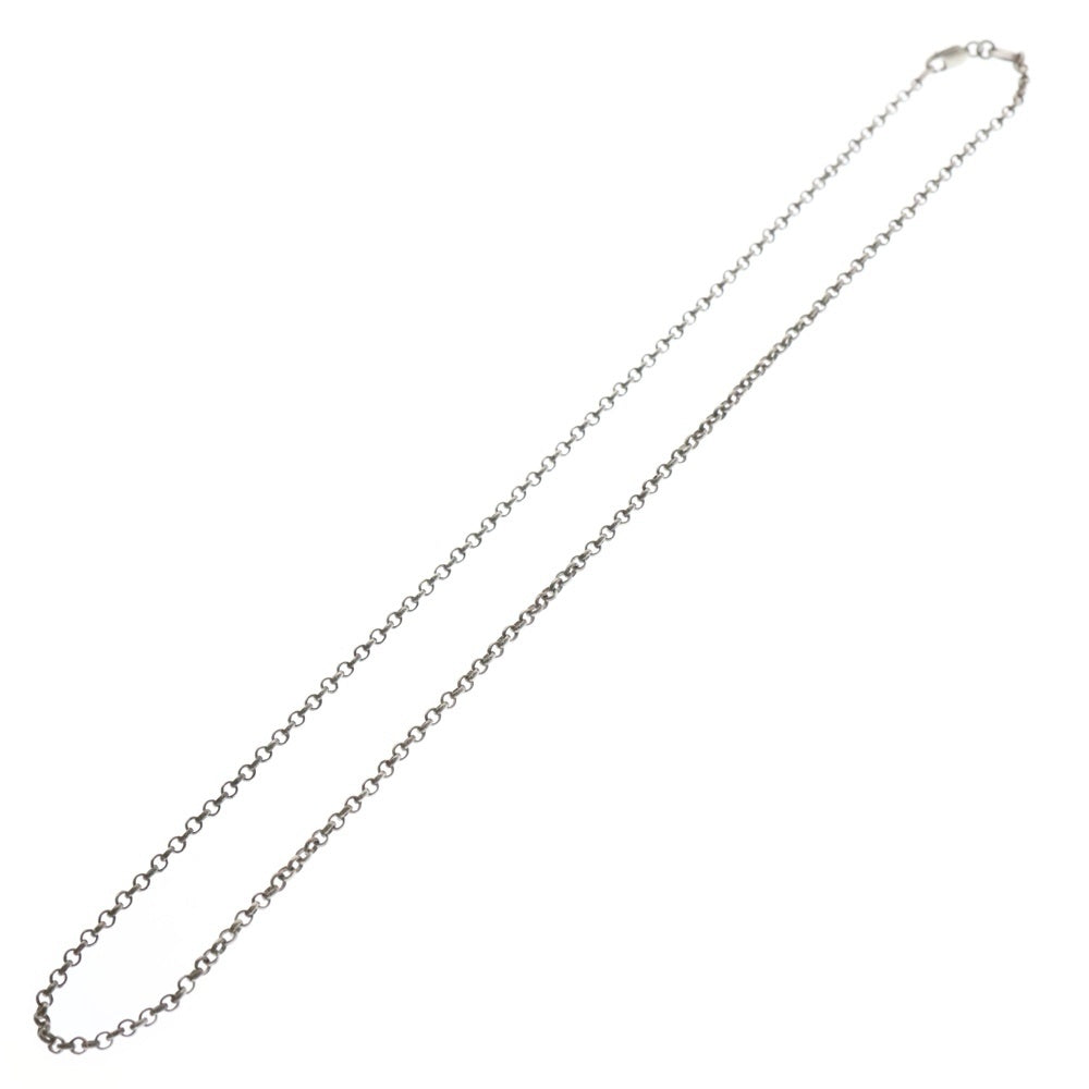 CHROME HEARTS(クロムハーツ) NECKCHAIN R18 ロールチェーンネックレス 18inch シルバー BCA083