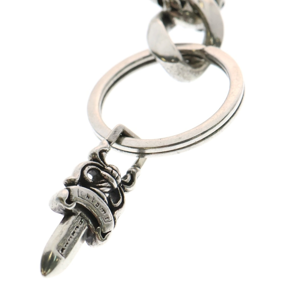 CHROME HEARTS(クロムハーツ) CLP CHN FANCY-L/ロングファンシーリンク キーチェーン シルバー BCA072